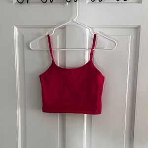 Balance athletics (now vitality) pinkish Red Women's Crop Top